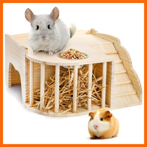 Wooden guinea pig castle - guinea,
