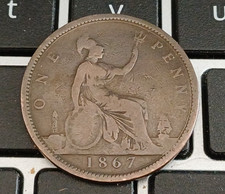 1867 Victoria One Penny