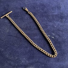 Pocket Watch Chain 14 Inc Gold Colour Chain Fob Watch