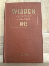 1945 Wisden Cricketers' Almanack - Rare Original Publisher's Hardback