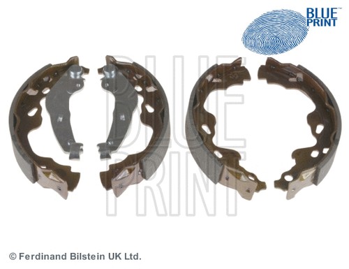 Rear brake drum shoe set - shoe,