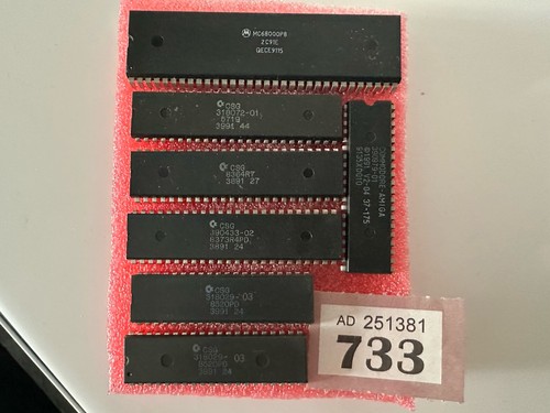 Amiga set chips a500plus - set, of