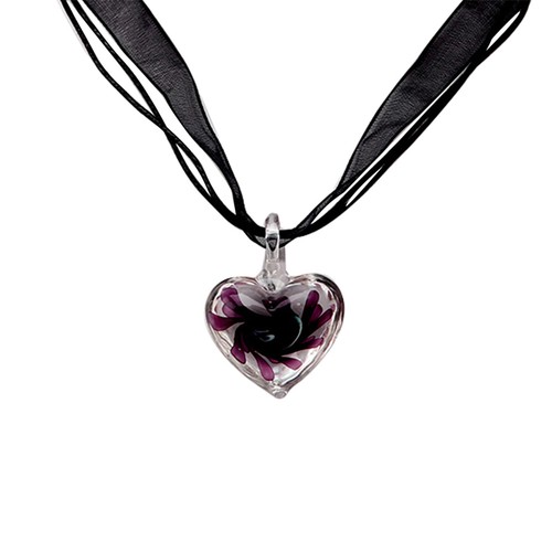 Murano glass pendant - murano, necklace