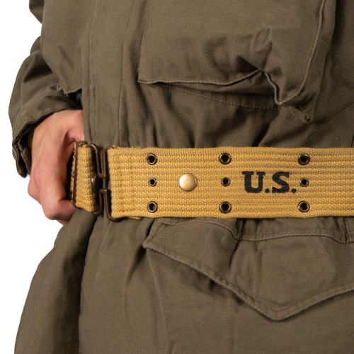 Ww2 khaki pistol belt - us,