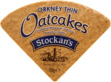 Stockan's Orkney Thin Oatcake 6 x 100g packs from GREAT BRITISH TRADING