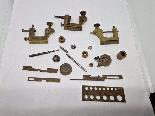 Antique watchmakers tool lot - antique,