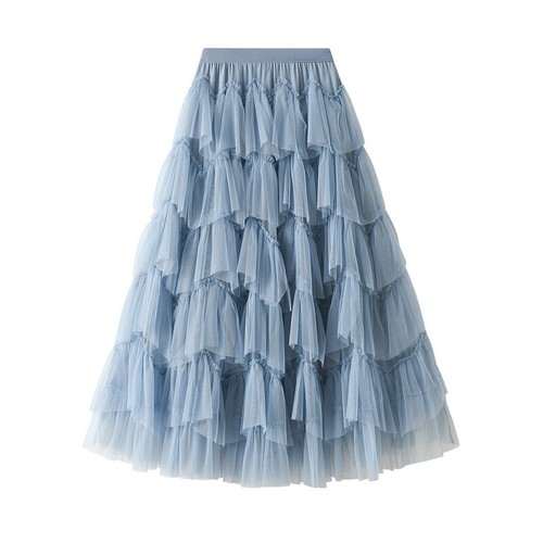 Ladies layered ruffles - layered,