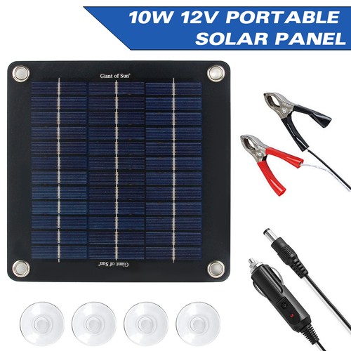 12v 10w portable mono - 10w, solar