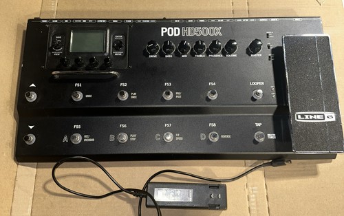 Line pod hd500x black - hd500x, guitar