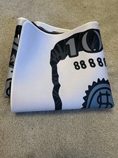 Large Black Glitter Indoor Machine Washable Door Mat Non Slip Home Mat 90 x 60cm