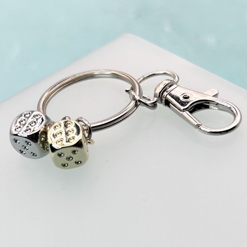 Double dice pendant - pendant, bag