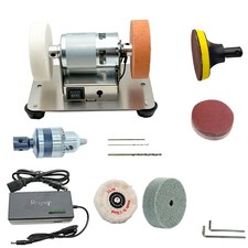 Bench Polishing Machine Grinding Machine Polisher 2pcs Polishing Discs 100W UK