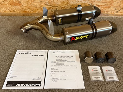 Akrapovic exhausts exhaust