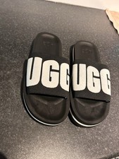 UGG flip-flops Women’s size uk5 used ones black / white