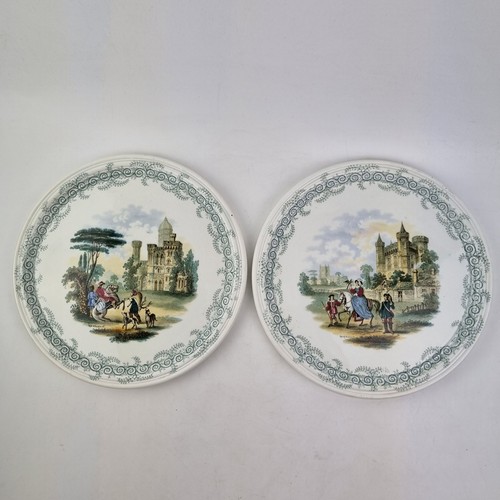 Antique pair 19thc - pair, wall