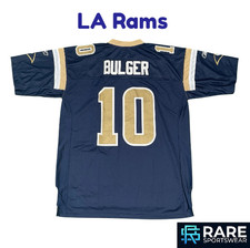 LA RAMS NFL JERSEY SIZE XL ADULT REEBOK (MINT) BULGER No10