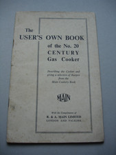 MAIN No 20 Century Gas Cooker