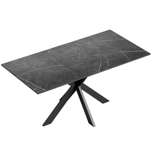 Extendable dining table steel - dining,