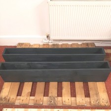 Wood garden planter - wood,