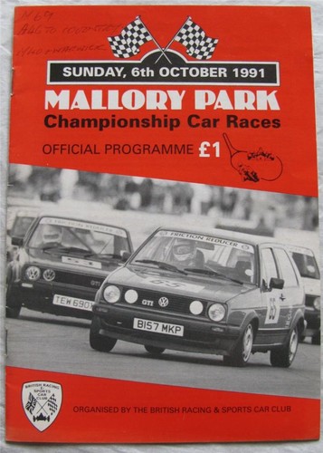 Mallory park oct - 1991, brscc