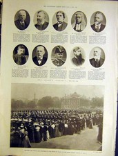 Old Antique Print Portrait