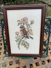 Vintage Kitsch Bird  Completed