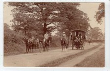 Picture postcard of a gypsy caravan by Geo. Dean of Rugby (C62403)