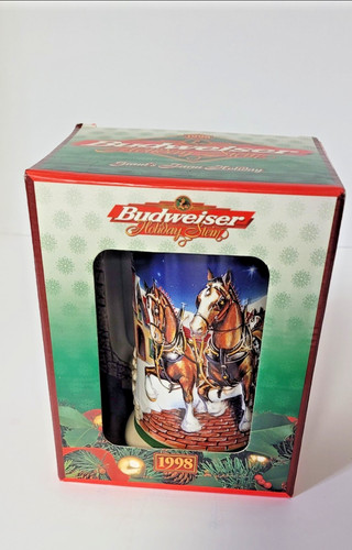 1998 budweiser holiday - 1998, stein