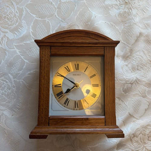 Seiko mantle clock - seiko,