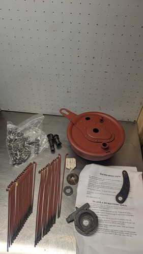 Bsa m20 front hub wheel - hub,