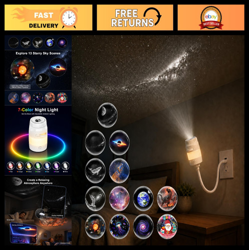 Star projector night - 2-in-1,