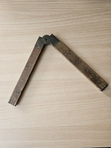 Antique vintage wooden folding - vintage,