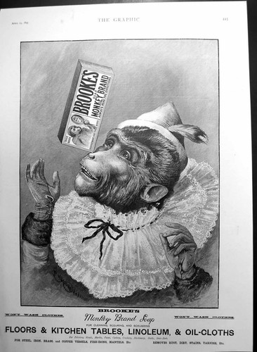 Antique old print - print, brookes