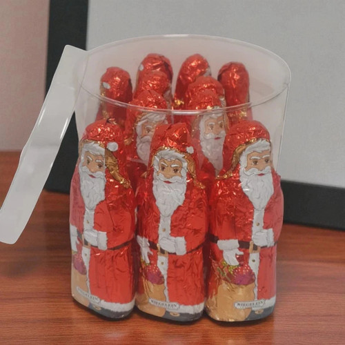 Christmas milk chocolate santa - milk,