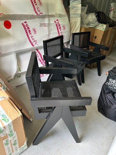 Contemporary black stained oak - black,