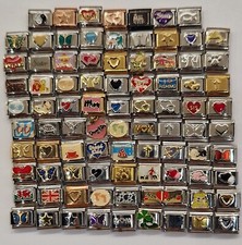 10 Random 9mm Italian charms UK Stock