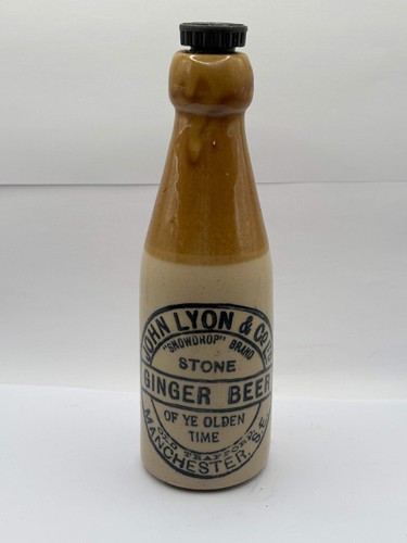 Old stoneware ginger beer