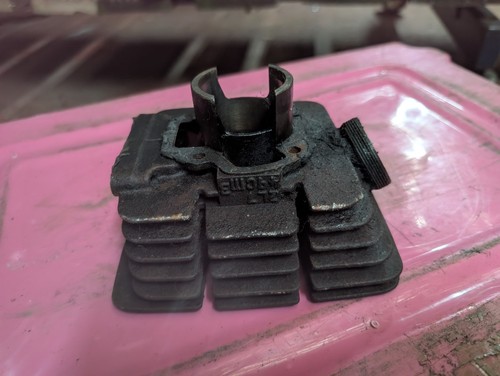 Yamaha dt50 engine barrel - dt50, mx