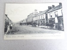 William Street Tullamore Postcard used stamped 1907