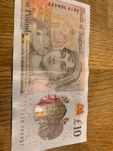 Rare early note - early, £10