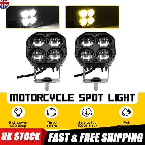 Pair 100w motorcycle headlight - pair,