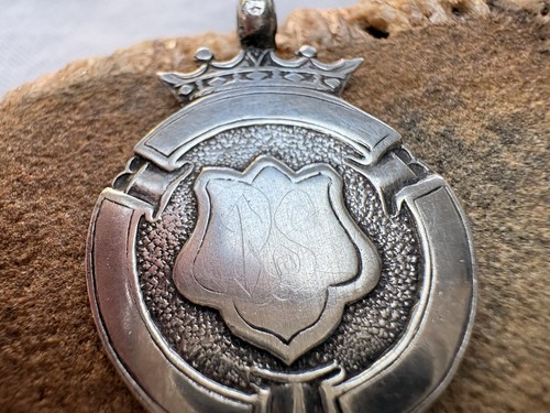 Antique victorian silver crown - victorian,