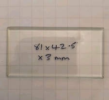 BEVELLED CARRIAGE CLOCK GLASS