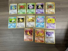 Pokemon Cards, Old Back, Bad