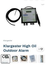New klargester seperator alarm