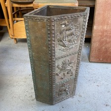 Arts & Crafts Hammered Brass