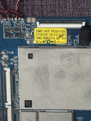 Tablet motherboard e960 0 - e960, v6.0