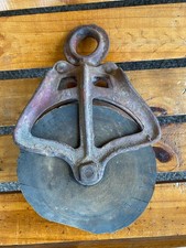 Vintage Cast Iron Wooden