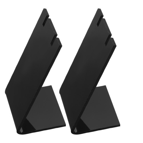 2pcs acrylic shape earring - 2pcs,