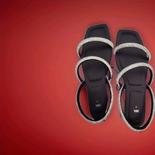 SALE Zara Rhinestones flat